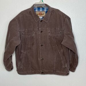 THE TERRITORY AHEAD Men’s 100% Cotton Corduroy Jacket Size L